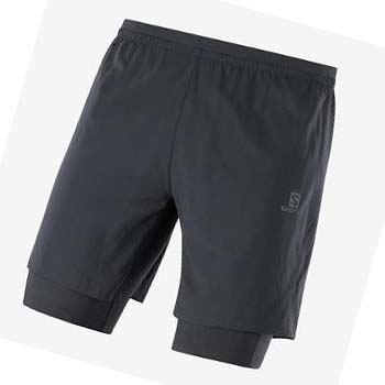 Bermudas Salomon CROSS TWINSKIN Hombre Negros | MX 3152SGL